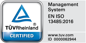 Producto certificado por la entidad TÜV