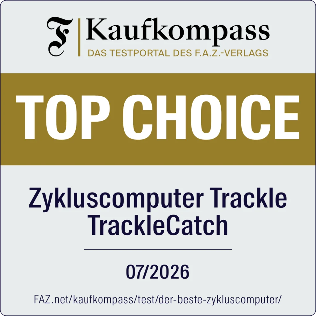 Sello de calidad de Kaufkompass (Editorial F.A.Z.): el «trackle» ha sido nombrado ganador de la prueba